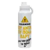 1L Stainless Steel Thermal Bottle with Phone Holder & Double Wall Insulation