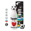 Soccer Metal mug thermos, double wall, 550ml