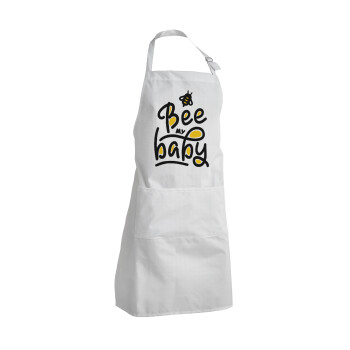 Bee my BABY!!!, Ποδιά μαγειρικής BBQ Ενήλικων (με ρυθμιστικά και 2 τσέπες)