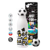 Soccer Metal mug thermos, double wall, 550ml