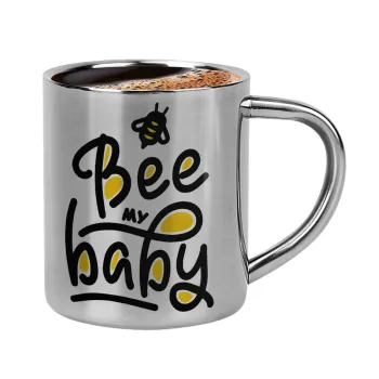 Bee my BABY!!!, Κουπάκι μεταλλικό διπλού τοιχώματος για espresso (220ml)