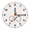 Wooden wall clock (20cm)
