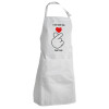 Adult Chef Apron (with sliders and 2 pockets)
