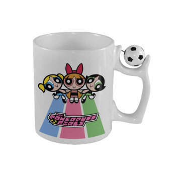 The powerpuff girls , Κούπα με μπάλα ποδασφαίρου , 330ml