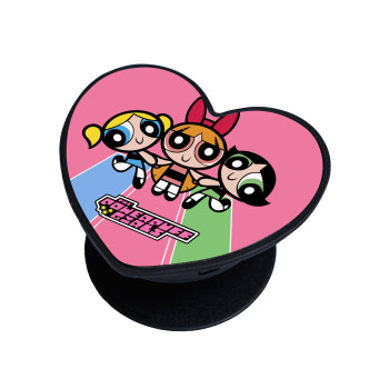 The powerpuff girls , Phone Holders Stand  καρδιά Μαύρο Βάση Στήριξης Κινητού στο Χέρι