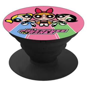 The powerpuff girls , Phone Holders Stand  Μαύρο Βάση Στήριξης Κινητού στο Χέρι