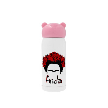 Frida, Ροζ ανοξείδωτο παγούρι θερμό (Stainless steel), 320ml