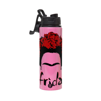 Frida, Μεταλλικό παγούρι νερού με καπάκι ασφαλείας, αλουμινίου 850ml