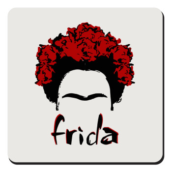 Frida, Τετράγωνο μαγνητάκι ξύλινο 9x9cm