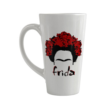 Frida, Κούπα κωνική Latte Μεγάλη, κεραμική, 450ml