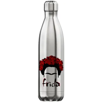 Frida, Μεταλλικό παγούρι θερμός Inox (Stainless steel), διπλού τοιχώματος, 750ml