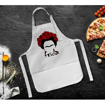 Frida, Ποδιά Σεφ Ολόσωμη Παιδική (με ρυθμιστικά και 2 τσέπες)