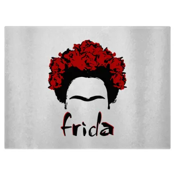 Frida, Επιφάνεια κοπής γυάλινη (38x28cm)