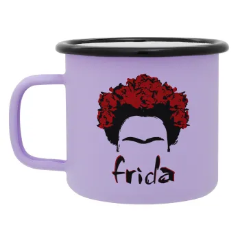 Frida, Κούπα Μεταλλική εμαγιέ ΜΑΤ Light Pastel Purple 360ml