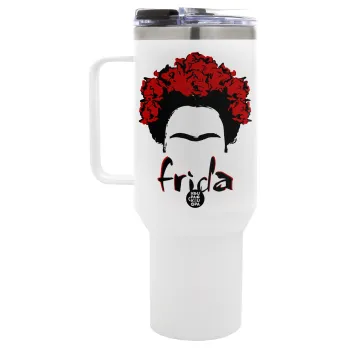 Frida, Mega Stainless steel Tumbler with lid, double wall 1,2L