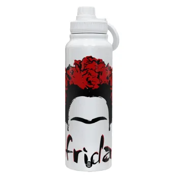 Frida, Θερμός 1L Ανοξείδωτο με Βάση Κινητού & Διπλά Τοιχώματα