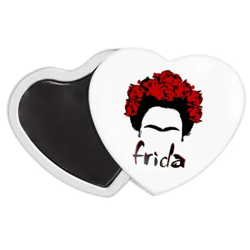 Frida, Μαγνητάκι καρδιά (57x52mm)