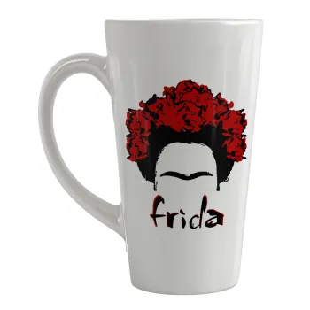 Frida, Κούπα κωνική Latte Μεγάλη, κεραμική, 450ml