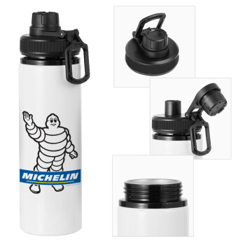 Michelin, Μεταλλικό παγούρι νερού με καπάκι ασφαλείας, αλουμινίου 850ml