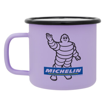Michelin, Κούπα Μεταλλική εμαγιέ ΜΑΤ Light Pastel Purple 360ml