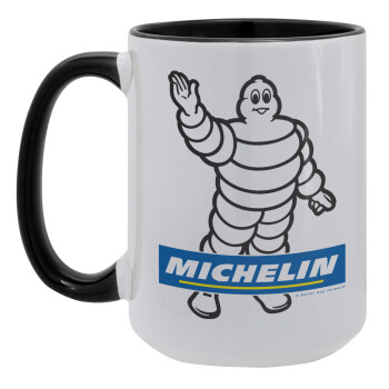 Michelin, Κούπα Mega 15oz, κεραμική Μαύρη, 450ml
