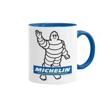 Michelin, Κούπα χρωματιστή μπλε, κεραμική, 330ml