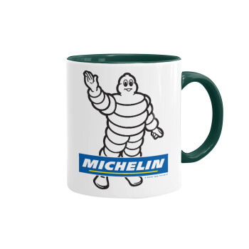 Michelin, Κούπα χρωματιστή πράσινη, κεραμική, 330ml