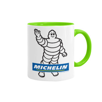 Michelin, Mug colored light green, ceramic, 330ml
