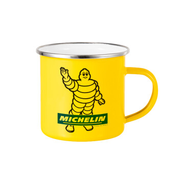 Michelin, Κούπα Μεταλλική εμαγιέ Κίτρινη 360ml