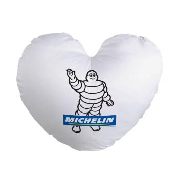 Michelin, Μαξιλάρι καναπέ καρδιά 40x40cm περιέχεται το  γέμισμα