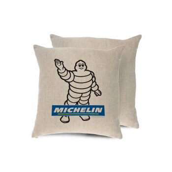 Michelin, Μαξιλάρι καναπέ ΛΙΝΟ 40x40cm περιέχεται το  γέμισμα