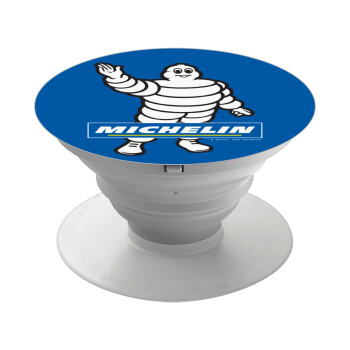 Michelin, Pop Socket Λευκό Βάση Στήριξης Κινητού στο Χέρι