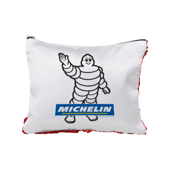 Michelin, Τσαντάκι νεσεσέρ με πούλιες (Sequin) Κόκκινο