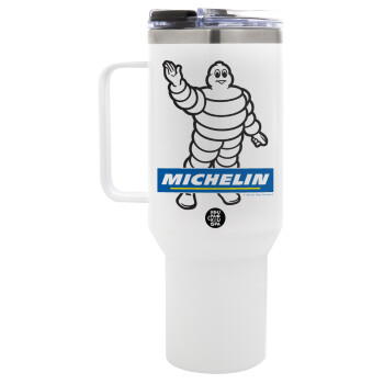 Michelin, Mega Stainless steel Tumbler with lid, double wall 1,2L