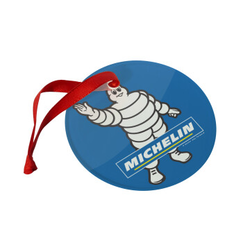 Michelin, Χριστουγεννιάτικο στολίδι γυάλινο 9cm