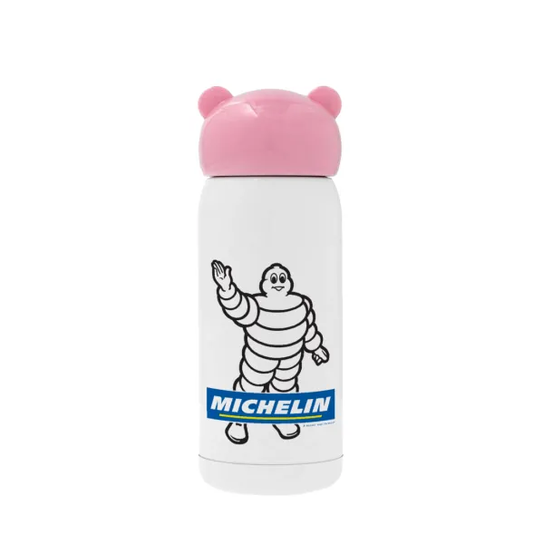 Michelin — Ροζ ανοξείδωτο παγούρι θερμό (Stainless steel), 320ml