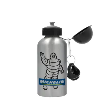 Michelin, Μεταλλικό παγούρι νερού, Ασημένιο, αλουμινίου 500ml