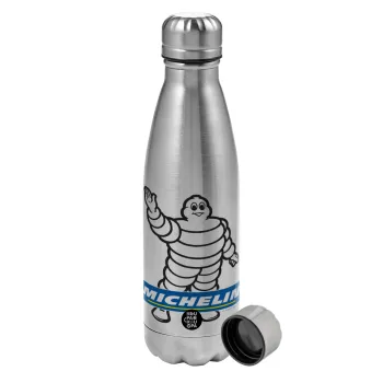 Michelin, Metallic water bottle, stainless steel, 750ml