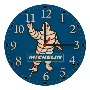 Michelin, Ρολόι τοίχου ξύλινο plywood (20cm)