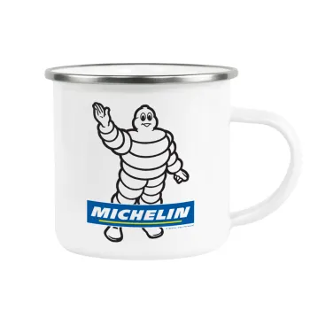 Michelin, Κούπα Μεταλλική εμαγιέ λευκη 360ml