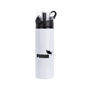 Pumba, Μεταλλικό παγούρι νερού με καπάκι ασφαλείας, αλουμινίου 750ml
