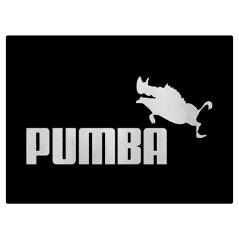 Pumba, Επιφάνεια κοπής γυάλινη (38x28cm)