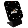 Pumba, Επιτραπέζιο ρολόι ξύλινο με δείκτες (10cm)