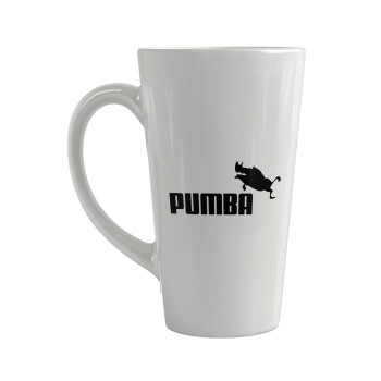 Pumba, Κούπα κωνική Latte Μεγάλη, κεραμική, 450ml