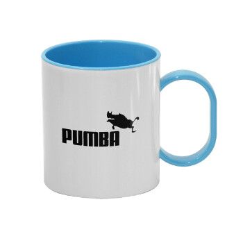 Pumba, Κούπα (πλαστική) (BPA-FREE) Polymer Μπλε για παιδιά, 330ml