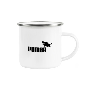 Pumba, Κούπα Μεταλλική εμαγιέ λευκη 360ml