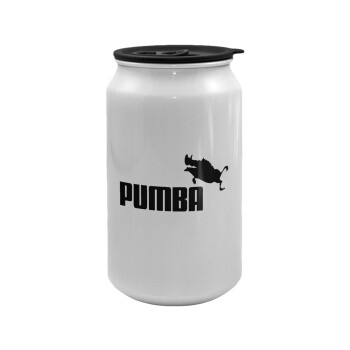 Pumba, Κούπα ταξιδιού μεταλλική με καπάκι (tin-can) 500ml
