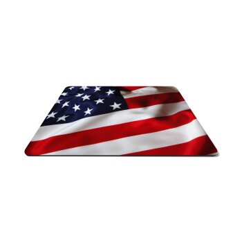 USA Flag, Mousepad rect 27x19cm
