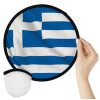 Σημαία Ελλάδας, Βεντάλια υφασμάτινη αναδιπλούμενη με θήκη (20cm)