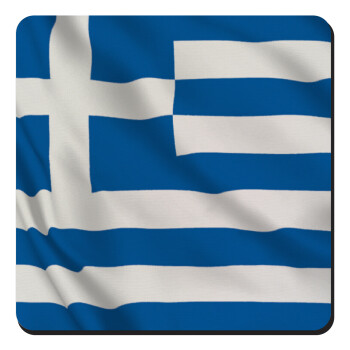 Σημαία Ελλάδας, Τετράγωνο μαγνητάκι ξύλινο 9x9cm